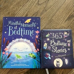Mindful Moments at Bedtime and 365 Bedtime Stories Books